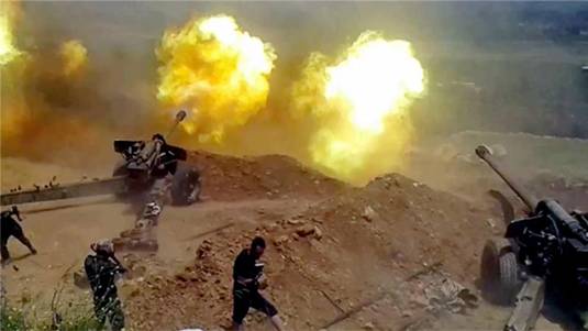 artiglieria-siriana-al-Jazira