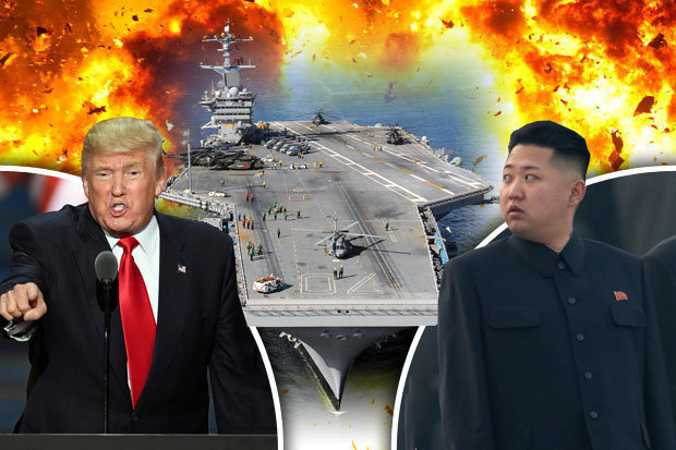 North-Korea-US-Strike-Group-Kim-Jong-un-Nuclear-War-USS-Carl-Vinson-McMaster-China-Options-604284
