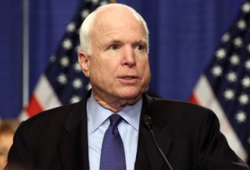 Sen. John McCain, R-Ariz., called the 800-page immigration reform bill proposed by a bipartisan group of senators a "fair, comprehensive and practical solution" to a difficult problem.