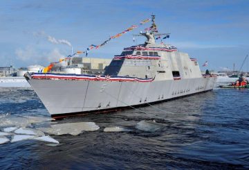 USS Milwaukee LCS 5 dopo il varo_@Lockheed Martin