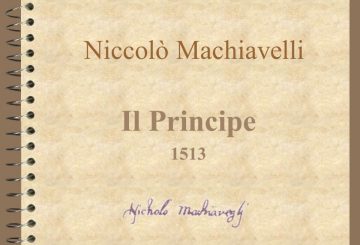 Niccolò Machiavelli Il Principe 1513