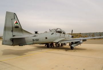 A-29 SUPER TUCANOPRIMA DEL DEL DECOLLO PER L'ESERCITAZIOME DI COORDINAMENTO AEREO