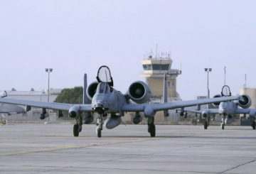 USAF A-10 in Kuwait Ahmed al Jaber Air Base