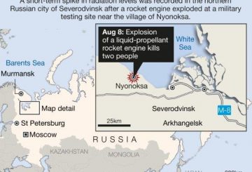 Nyonoksa explosion map