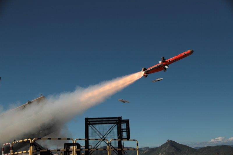 Il missile MBDA Marte ER colpisce il bersaglio nel secondo tiro di ...