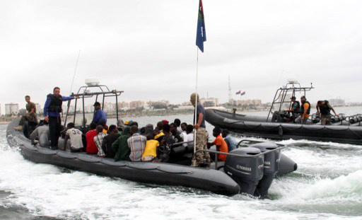 Libia COAST GUARD AFP