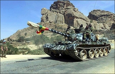 Ethiopian Tank in Somalia