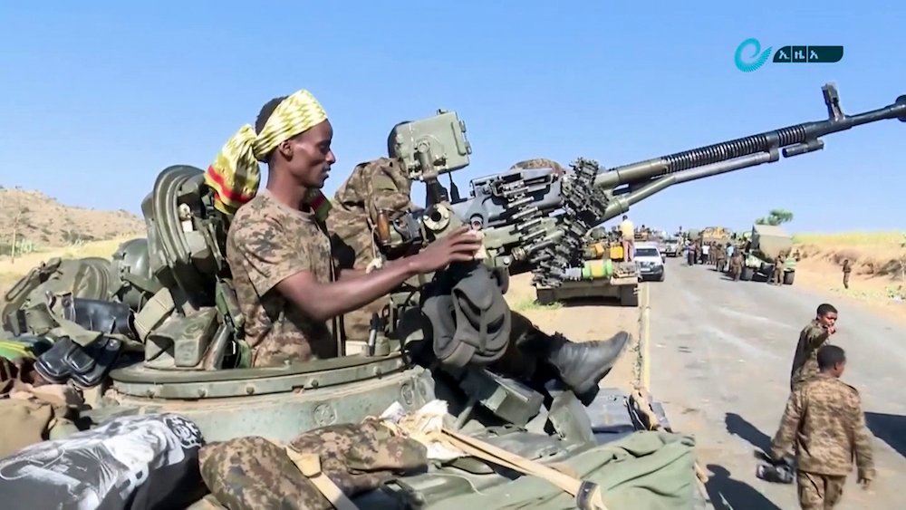 Ethiopian-troops