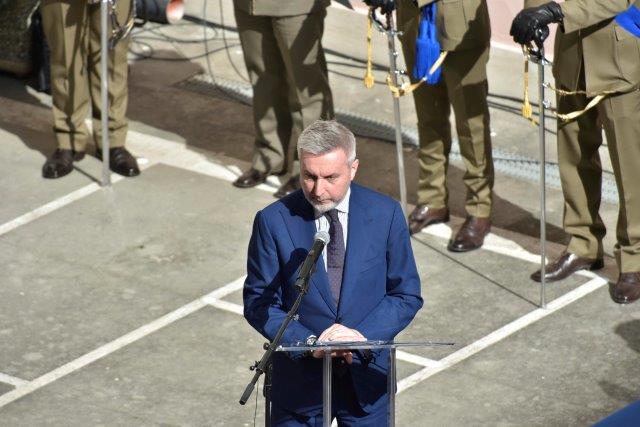 Foto 13. Un momento dell'intervento del Ministro della Difesa On. Lorenzo Guerini (002)