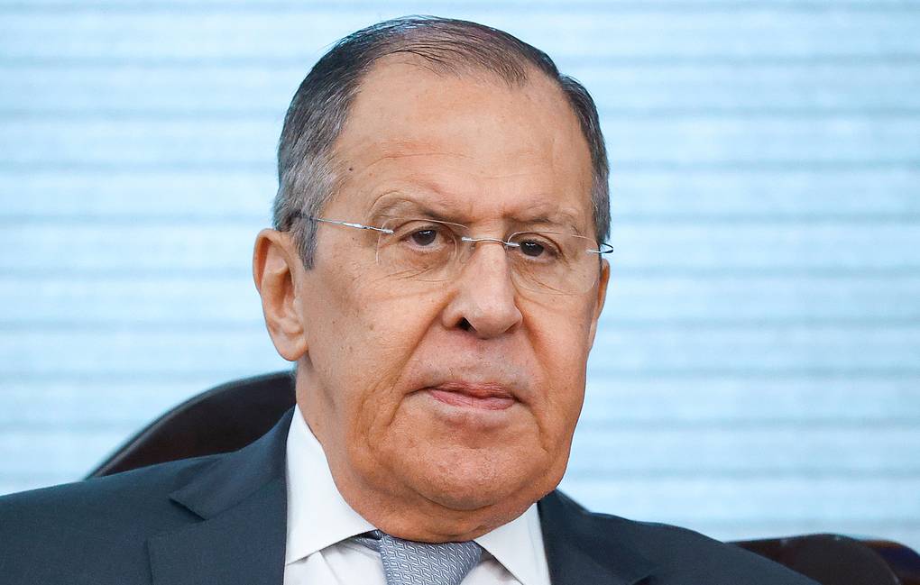 NEW DELHI, INDIA  DECEMBER 6, 2021: Russia's Foreign Minister Sergei Lavrov looks on during a meeting with his Indian counterpart Subrahmanyam Jaishankar. Russian Foreign Ministry/TASS Èíäèÿ. Íüþ-Äåëè. Ìèíèñòð èíîñòðàííûõ äåë ÐÔ Ñåðãåé Ëàâðîâ âî âðåìÿ âñòðå÷è ñ ìèíèñòðîì èíîñòðàííûõ äåë Èíäèè Ñóáðàìàíüÿìîì Äæàéøàíêàðîì. Ïðåññ-ñëóæáà ÌÈÄ ÐÔ/ÒÀÑÑ