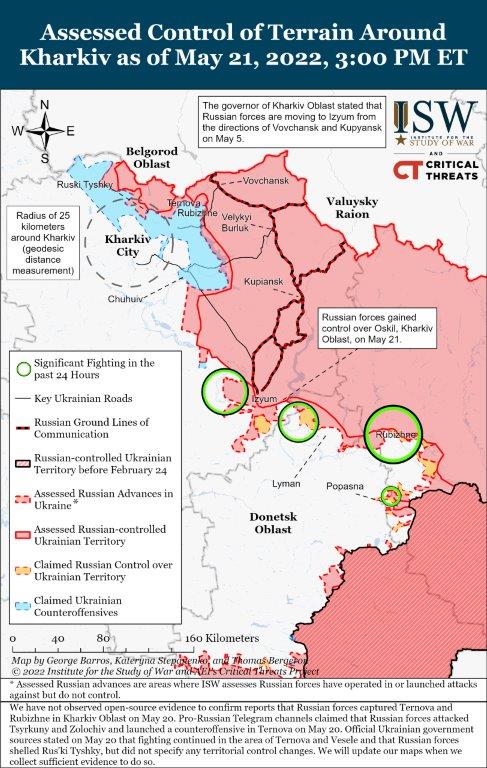 Kharkiv Battle Map Draft May 21,2022