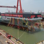 La Cina vara la Fujian, prima portaerei di concezione interamente nazionale