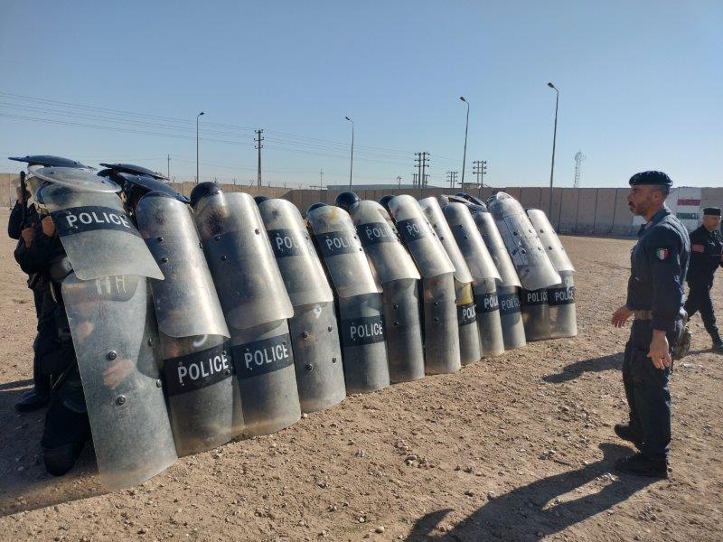Baghdad MTT Carabinieri addestrative svolte a favore della Iraqi Federal Police