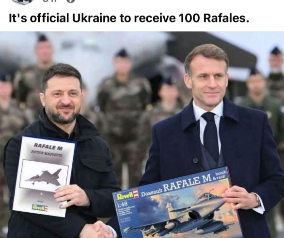 100 Rafale per l’Ucraina