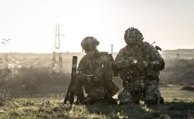 La Brigata Folgore in addestramento