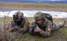 Esercitazione a fuoco per il Battle Group italiano in Bulgaria