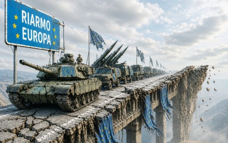Nell’Europa in crisi si sgonfia la “bolla” del riarmo e degli aiuti all’Ucraina