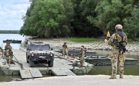 Esercitazione Iron River Crossing per i militari italiani in Ungheria