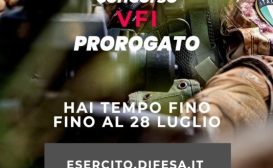 Ancora 5 giorni alla chiusura del bando di concorso per diventare un Volontario in Ferma Iniziale dell’Esercito